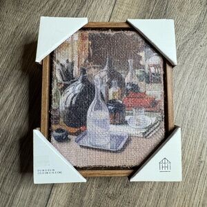 Hearth & Hand Rustic Still Life Wall Art - Brown and White